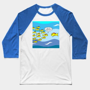 School of Fish and Graduation Baseball T-Shirt